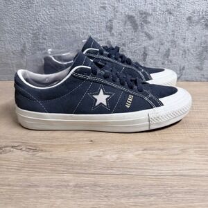 Converse One Star Alexis Sablone Women 9.5 Navy Blue Suede Skate Shoes Pro Model
